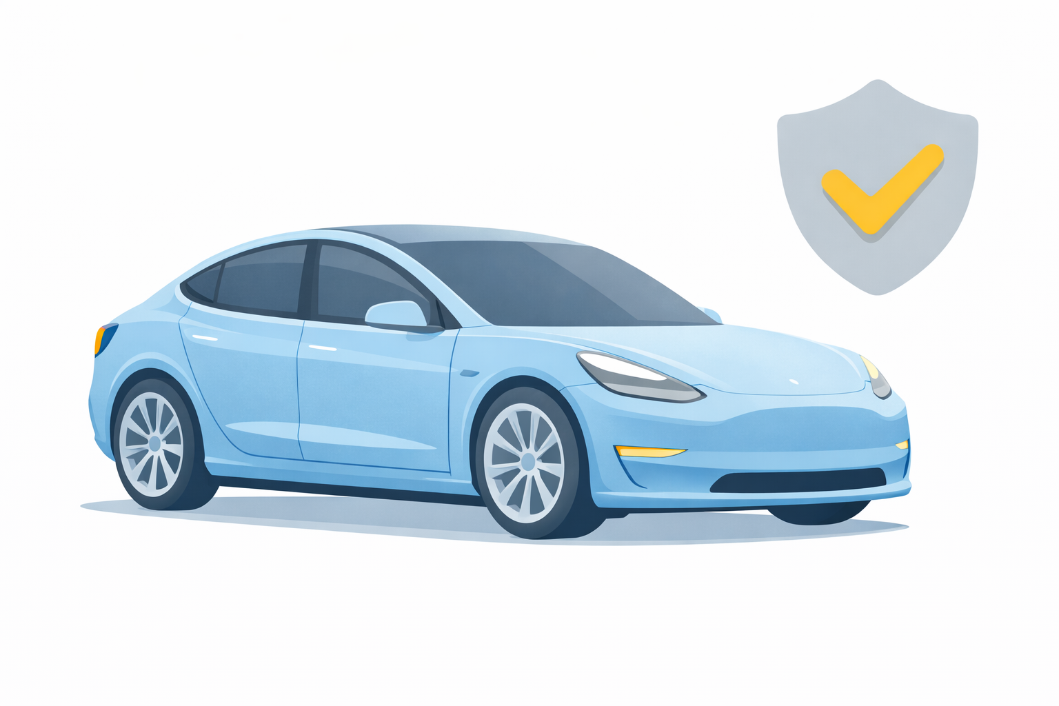 Auto insurance illustration